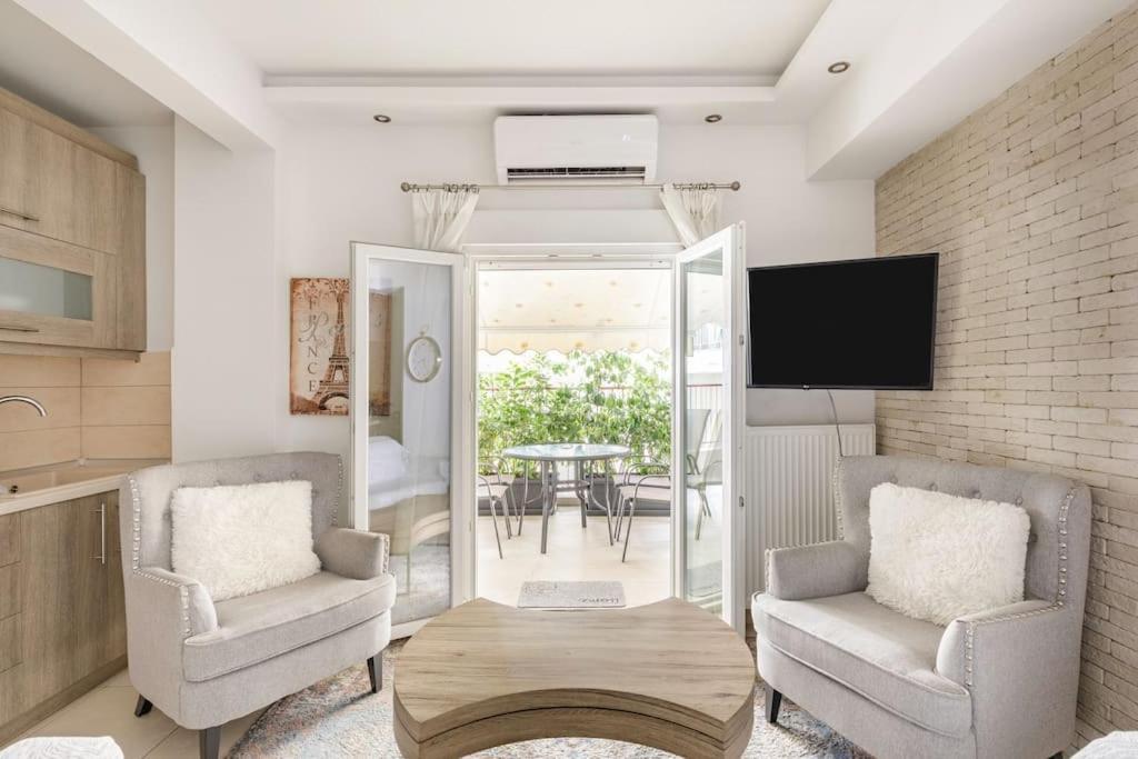 Lassani Cozy And Quiet, 2 Bedroom Apartm With Spacious Balcony テッサロニキ エクステリア 写真